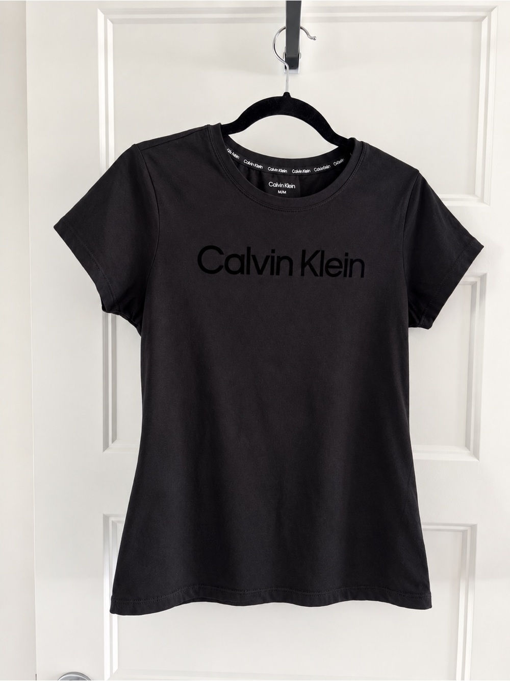 Calvin Klein Black Logo Short Sleeve Tee